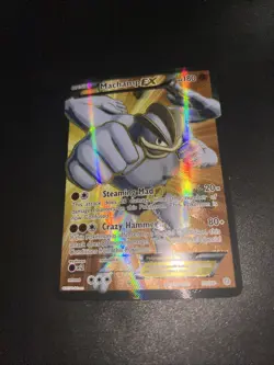 Machamp EX Holo Pokemon Card 90 Full Art, 90 /98, XY-Ancient Origins - Image 1