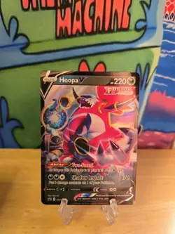 Hoopa V - SWSH176 - SWSH Ultra Rare Promo - NM/M - Pokemon Card With Slv & Ldr!! - Image 1