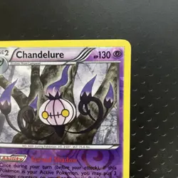 Pokemon 2011 Near Mint NM Chandelure Noble Victories REVERSE Holo 60/101 Card - Image 2