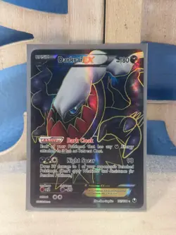 Pokemon TCG Darkrai EX Full Art Ultra Rare Holo Card 107/108 Dark Explorers - Image 1