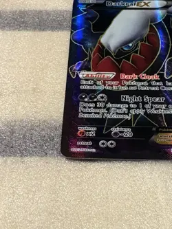 Pokemon TCG Darkrai EX Full Art Ultra Rare Holo Card 107/108 Dark Explorers - Image 3