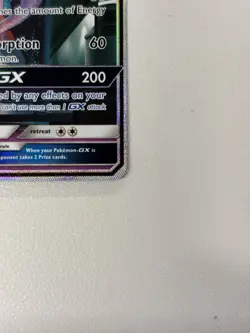 Pokemon Mewtwo GX TCG Shining Legends Holo Card 78/73 Near Mint Condition - Image 5