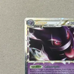 Gengar Prime 94/102 Pokemon Card HS Triumphant Holo - Image 2