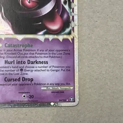 Gengar Prime 94/102 Pokemon Card HS Triumphant Holo - Image 5