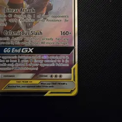 Pokemon TCG Garchomp Giratina Tag Team GX Unified Minds Holo Ultra Card 146/236 - Image 4