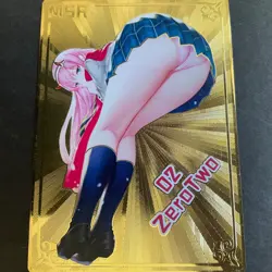 Senpai Goddess Haven Series #5 Metal Serial Number Card #030/100 - Goddess Story - Image 3
