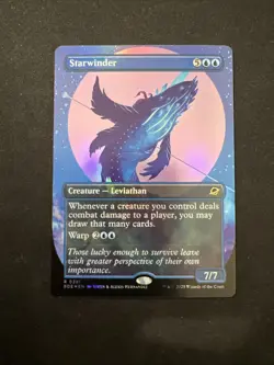Starwinder (0291) (BORDERLESS) Foil | Near Mint | Edge of Eternities Magic MTG - Image 1