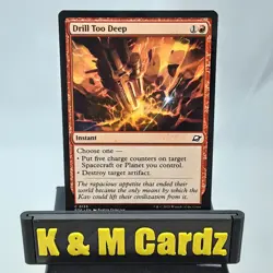 MTG - Edge of Eternities - Drill Too Deep - #133 - NM - Playset x4 - Image 1