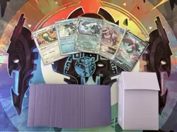 BATTLE READY Chien Pao EX Baxcalibur Pokemon TCG Deck, Sleeves, Coin & Box - Image 1