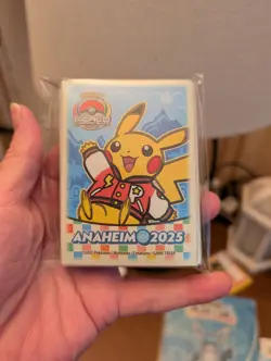 Pokemon Anaheim World Championships Pikachu sleeves Promo - Image 1