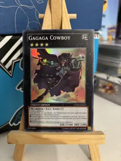 Yugioh! Gagaga Cowboy - CT10-EN10 - Super Rare - 1st Edition - Image 1