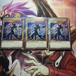 Yugioh! Dunkler Magier Set - 6x Platinum Secret Rare Alt. Art - 1st Ed English - Image 4