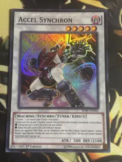 Yugioh: Accel Synchron - SDSE-EN042 - Super Rare - 1st Edition - NM - Image 1