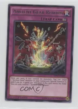 Ancient Gear Reborn 1st Ed. YuGiOh Mega-Tins Mega Pack #MP17-EN222 - Image 1