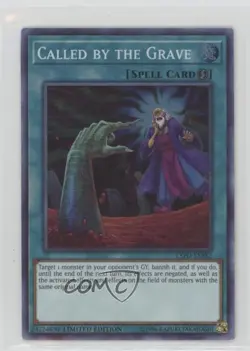 Called By The Grave Limited Edition YuGiOh Extreme Force #EXFO-ENSE2 - Image 1