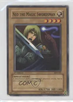 Neo the Magic Swordsman 1st Ed. YuGiOh Starter Deck Yugi #SDY-035 2002 - Image 1