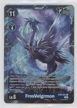 2022 Digimon Card Game - New Awakening (BT8) Rare FrosVelgrmon #BT8-031 - Image 1