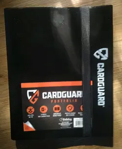 3 CardGuard Trading Card Folio Portfolio Binder 9-Pocket Holds 360 Cards - Image 1