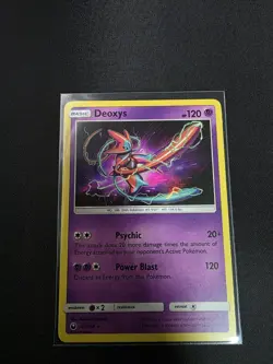 Deoxys 67/168 Holo Rare - Celestial Storm SM7 Pokemon Card - Image 1