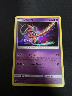 Deoxys 67/168 Holo Rare - Celestial Storm SM7 Pokemon Card - Image 2