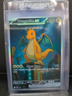 CUSTOMmade madeTOorder full art holo pokemon card PTL861 Dragonite - Image 1