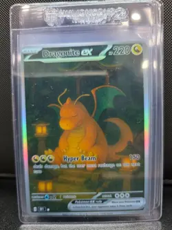 CUSTOMmade madeTOorder full art holo pokemon card PTL860 Dragonite - Image 1
