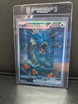 CUSTOMmade madeTOorder full art holo pokemon card PTL856 Gyarados - Image 1