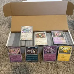 Pokemon TCG Card Collection 1 000 Cards Bulk Lot With Hidden Special Cards - Image 1