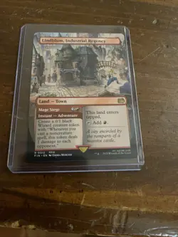 MTG Magic The Gathering FIN Final Fantasy Borderless Lindblum Industrial Regency - Image 1