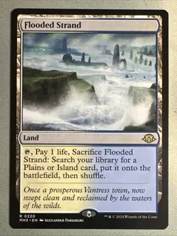 MTG / Flooded Strand / MH3 / #220 / Regular / Rare / NM - Image 1
