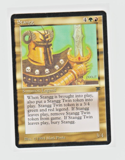 Magic the Gathering ~ MTG ~ 1x Stangg ~ LEGENDS ~ LP - Image 1