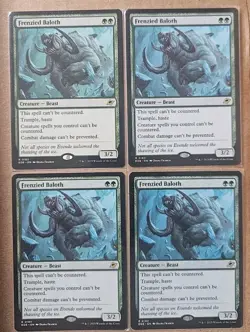 FRENZIED BALOTH (x4) - MAGIC THE GATHERING MTG - PACK FRESH PLAYSET - (EOE 183) - Image 1