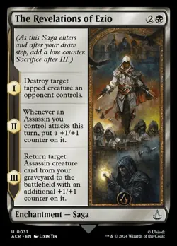 1x The Revelations of Ezio MTG Assassin's Creed NM Magic Regular - Image 1