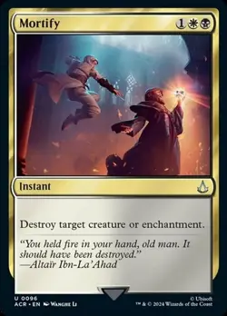 1x Mortify MTG Assassin's Creed NM Magic Regular - Image 1