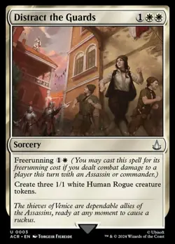 1x Distract the Guards MTG Assassin's Creed NM Magic Regular - Image 1