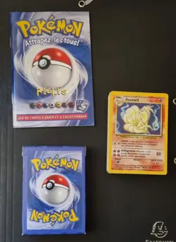 1999 Pokemon Base Set: Fournaise Theme Deck Vintage Incomplet en FR - Image 3