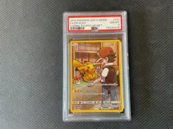 2019 Pikachu Full Art Pokemon Card #241 Cosmic Eclipse - Image 2