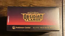 Pokemon Obsidian Flames Pokemon Center Elite Trainer Box ETB New Sealed - Image 3