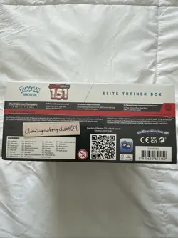 Pokemon TCG Scarlet & Violet 151 Elite Trainer Box FACTORY SEALED BRAND NEW ETB - Image 4