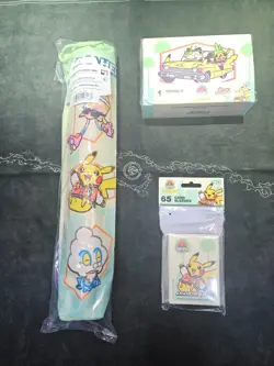 Pokemon World Championships 2025 Anaheim Set Playmat, Double Deck Box & Sleeves - Image 1
