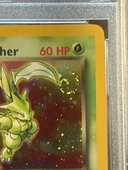 2000 Pokemon Gym Heroes Rocket's Scyther 1st Edition Holo 13/132 PSA 8 NM-MT - Image 3