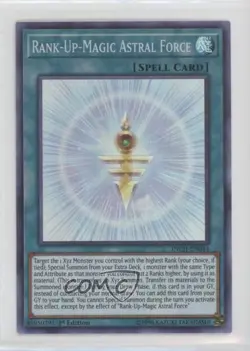 Rank-Up-Magic Astral Force 1st Ed. YuGiOh The Infinity Chasers #INCH-EN044 - Image 1