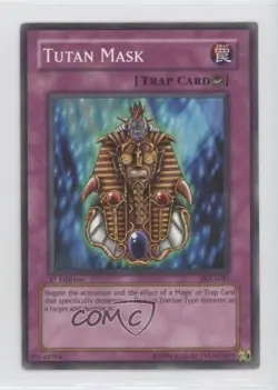 Tutan Mask 1st Ed. YuGiOh Pharaonic Guardian #PGD-041 2003 - Image 1