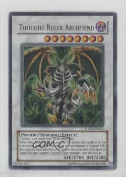 Thought Ruler Archfiend Unlimited YuGiOh The Duelist Genesis #TDGS-EN44 2008 - Image 1