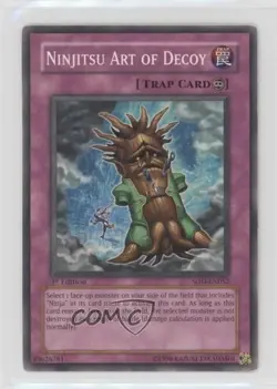 Ninjitsu Art of Decoy 1st Ed. YuGiOh Soul the Duelist #SOD-EN052 2004 - Image 1