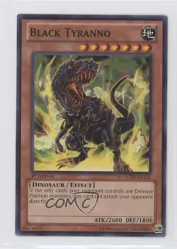 Black Tyranno 1st Ed. YuGiOh Legendary Collection 4: Joey's World Mega-Pack - Image 1