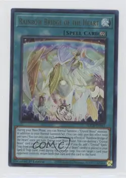 Rainbow Bridge of the Heart 1st Ed. YuGiOh Structure Deck: Legend Crystal Beasts - Image 1