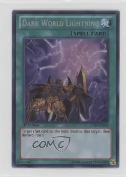 Dark World Lightning 1st Ed. YuGiOh Legendary Collection 4: Joey's Mega-Pack - Image 1