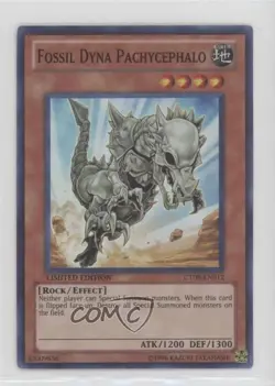 Fossil Dyna Pachycephalo YuGiOh Series 8 Collectors Tins Limited Edition Promo - Image 1