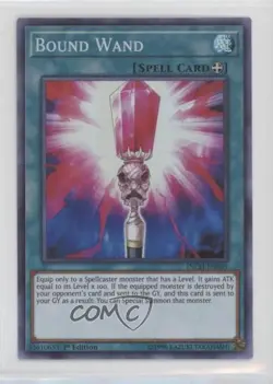 Bound Wand 1st Ed. YuGiOh The Infinity Chasers #INCH-EN055 - Image 1